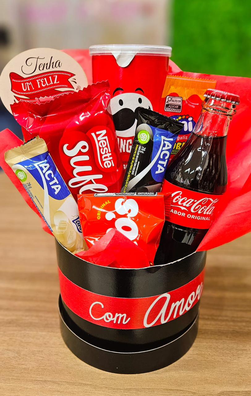 Box surpresa com chocolates - Presentes em Jandaia do Sul